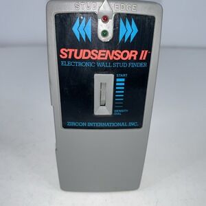 Vintage Zircon StudSensor 2‎ Electronic Wall Stud Finder Works II Working Tested